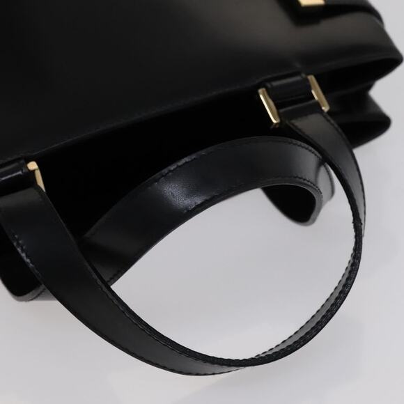 GUCCI Hand Bag Leather Black Gold 000 2046 000 2046 - Picture 7 of 16